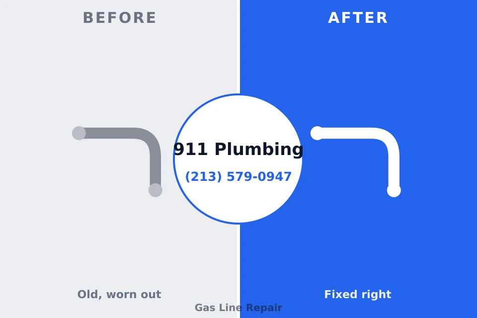 Before and after: plumbing company Rossford, OH